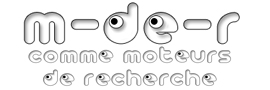 Logo M-de-R (comme Moteurs de Recherche)